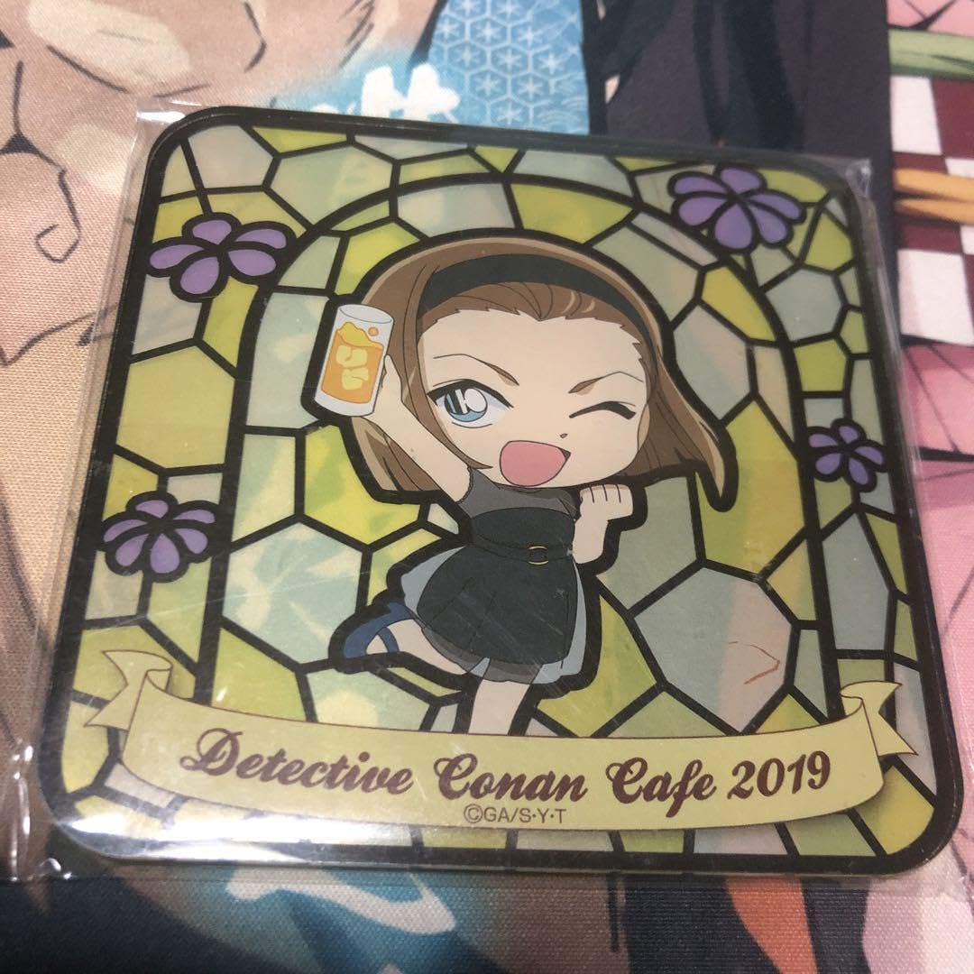 Amazon.co.jp: コナン コナンカフェ アクリルコースター 紺青の