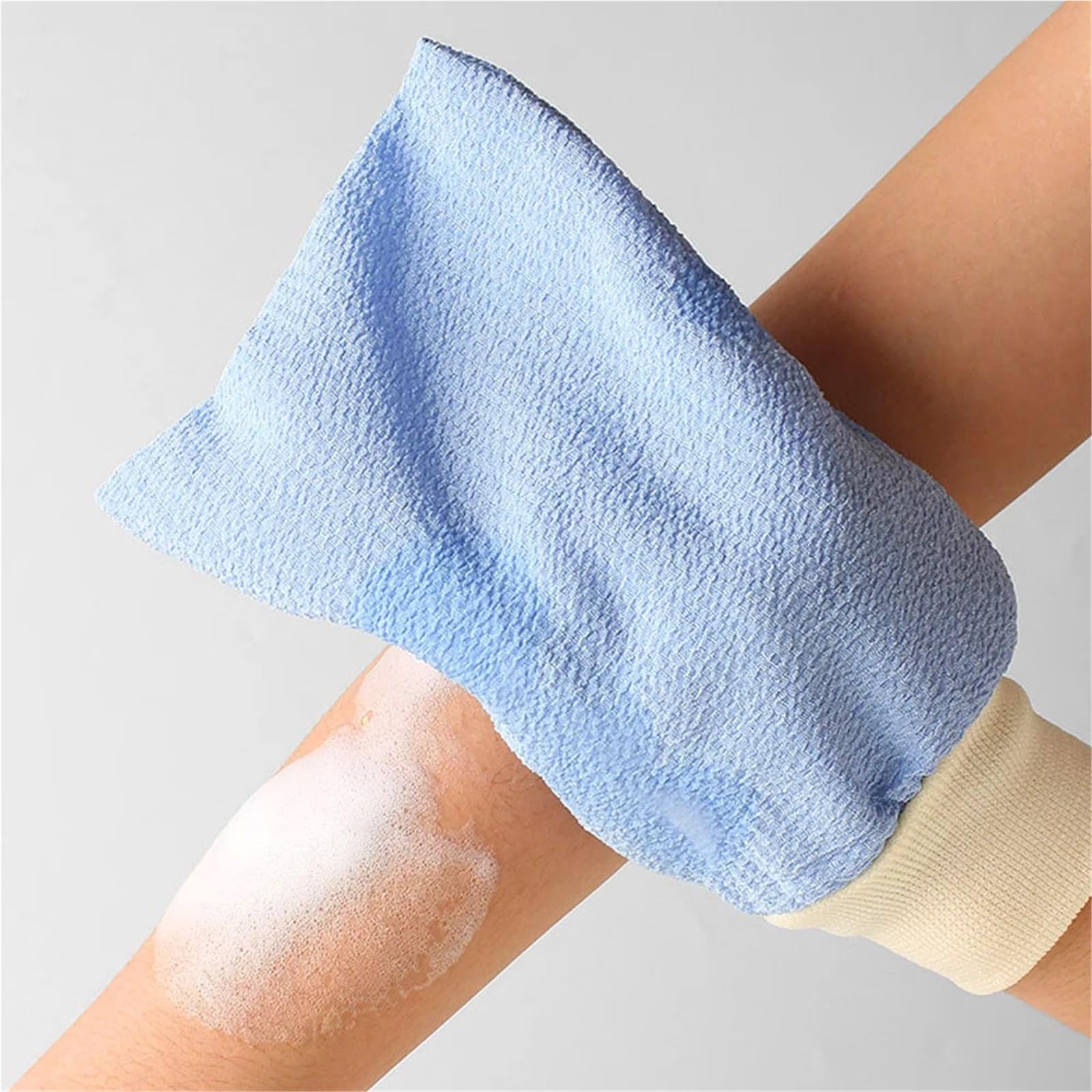Peeling Handschuh Badehandschuhe 8 Stück/4 Stück/1 Stück – doppellagig und Handtücher – Badeutensilien for die Körperpflege(8PCS)