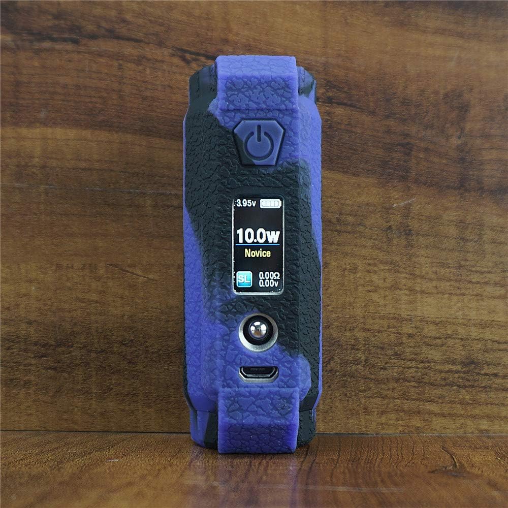 ModShield for YiHi SXmini SL Class SX485J 100W Silicone Case ByJojo SX Mini Protective Sleeve Shield Cover Wrap Skin (Purple/Black)