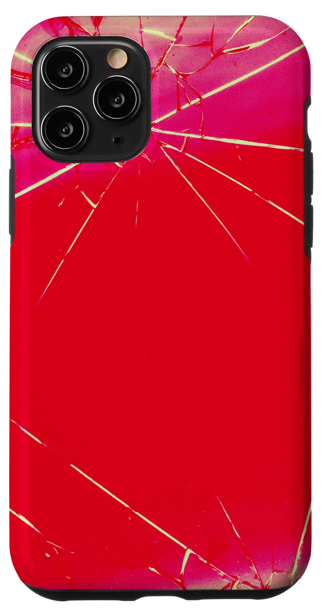 Amazon.com: iPhone 11 Pro Red Broken Shattered Glass