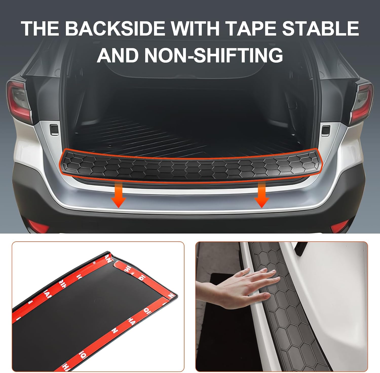 Rear Bumper Protector Compatible with Subaru Crosstrek 2024-2026, Rear Bumper Guard for Crosstrek