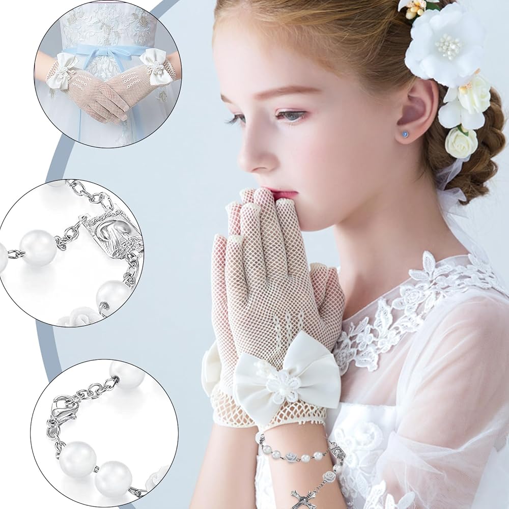 guantes de primera comunion