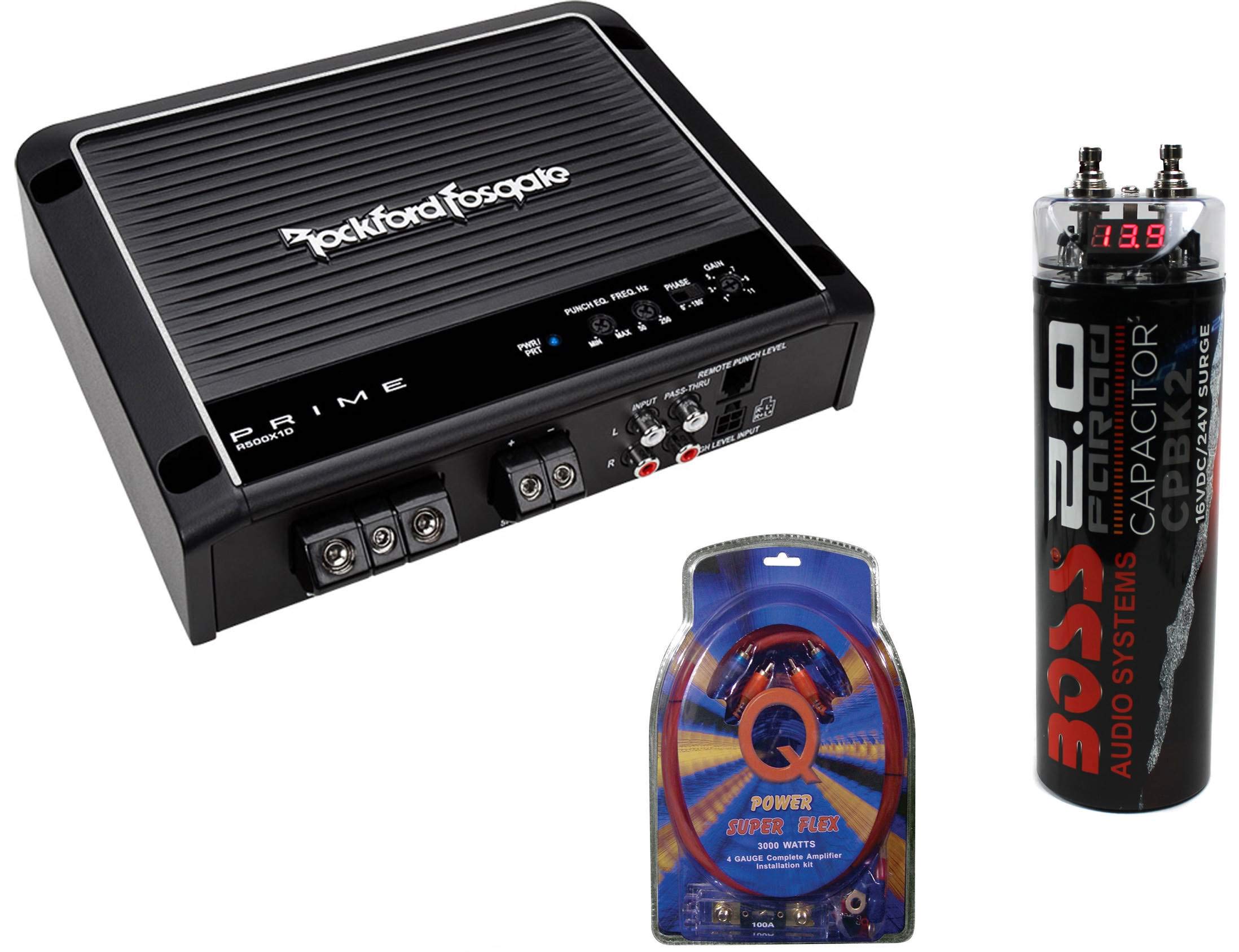 Amazon.com: Rockford Fosgate Prime R500X1D 500 Watt RMS Mono