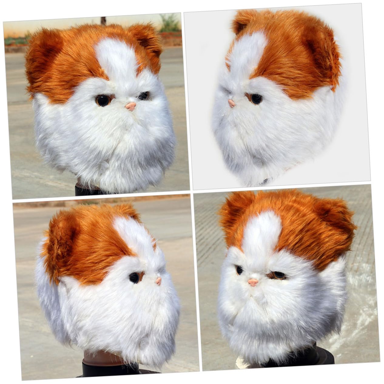 Toddmomy Maschera Di Halloween Forma Di Gatto Maschera Decorativa Per Feste e Costumi Adatta Tutte Le Età Design Carino e Realistico Comoda e Traspirante