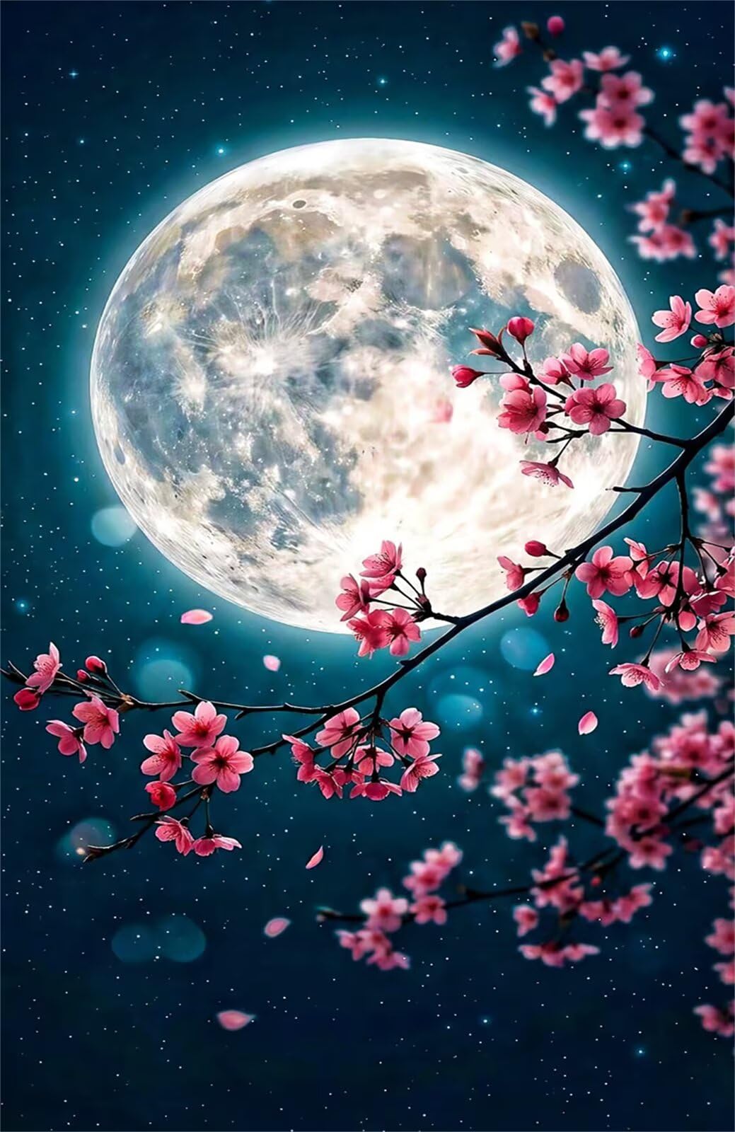 Puzzle 1200 Pezzi per Adulti, Fiori Luna, Rompicapo Classico per Passatempo e Relax, Splendida Decorazione per Pareti e Idea Regalo