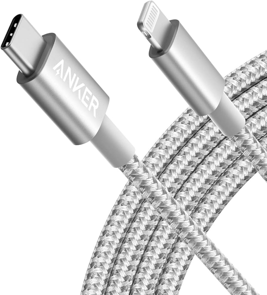 Amazon.co.jp: Anker 高耐久ナイロン USB-C & ライトニングケーブル