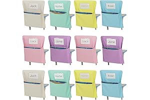 24 Pcs Chair Pockets Set