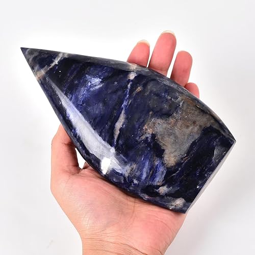 Miniatura 9 de Torre de varita de cuarzo en forma de gota de cristal curativo de cuarzo de limón 1.1-1.5 LBS