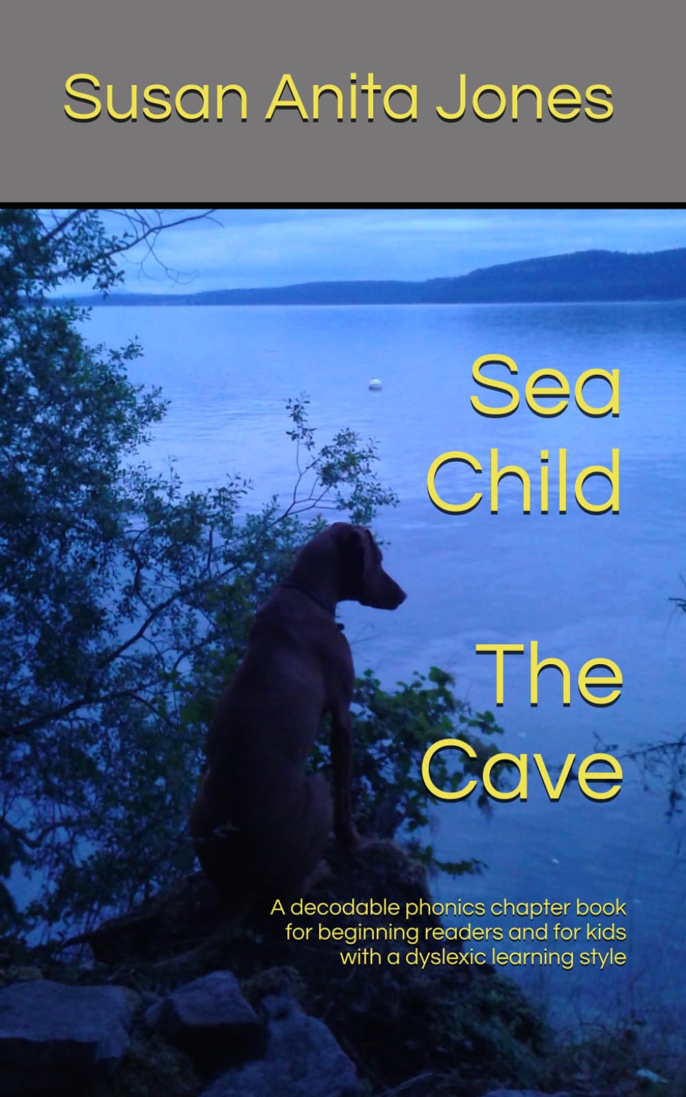 Sea Child THE CAVE: A decodable phonics chapter book for beginning readers and for kids with a dyslexic learning style