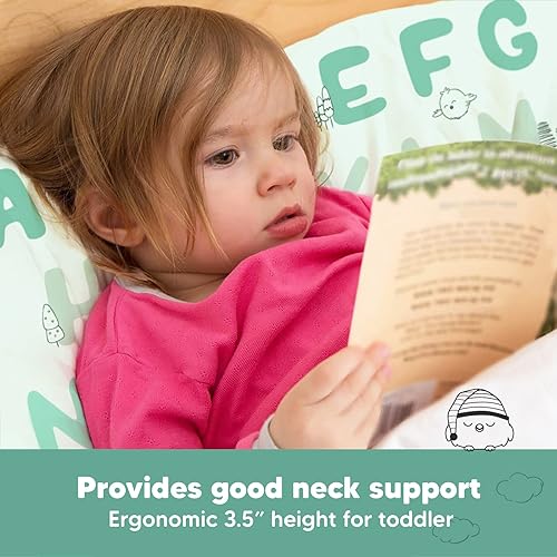 Vista 514 de KeaBabies - Almohada con funda para niños pequeños, almohada My Little Dreamy de 13 x 18 pulgadas (KeaFriends)