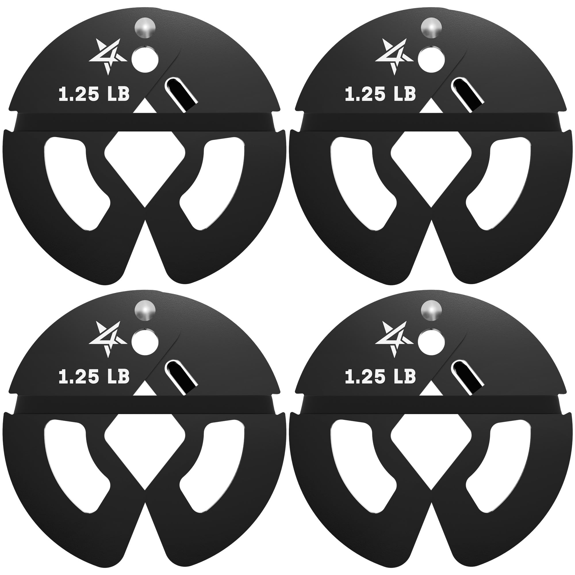 Yes4All 1.25LB Dumbbell Fractional Weight Plates 2 Pieces/ 4 Pieces - Designed For Dumbbell Training, Micro Loading, And Body Workout