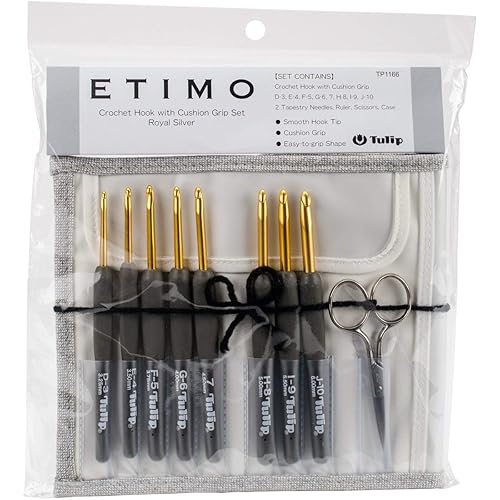Tulip TP1166 Etimo Crochet Hook Set - Assorted Sizes