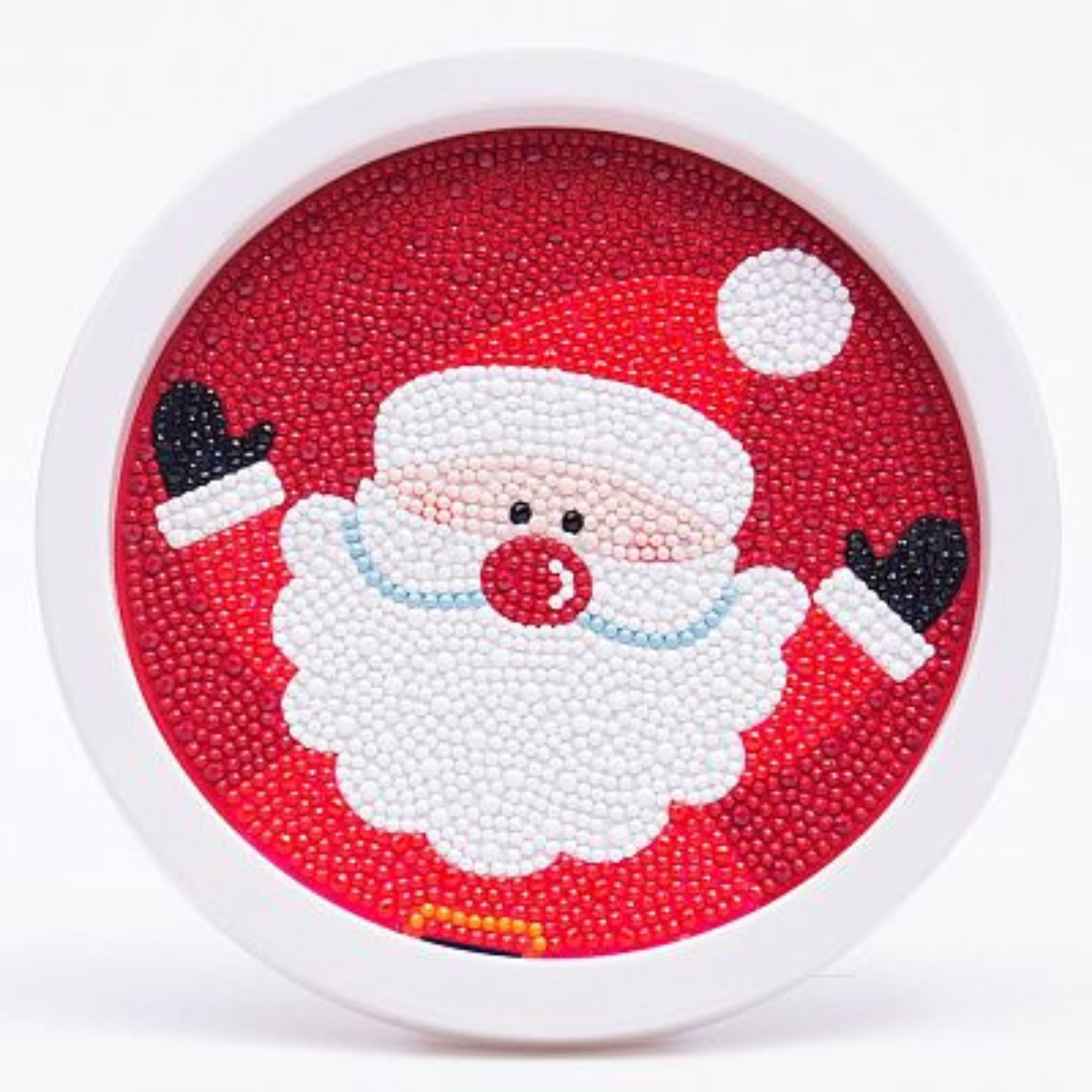 Cots and Cuddles 3D Christmas Diamond Painting Kit for Kids | Santa Claus, Xmas Tree, Snowman & Penguin Design | DIY Art & Craft Set for Kids | Fun Christmas Gift & Home Décor Activity Kit (Santa Claus)-image-38