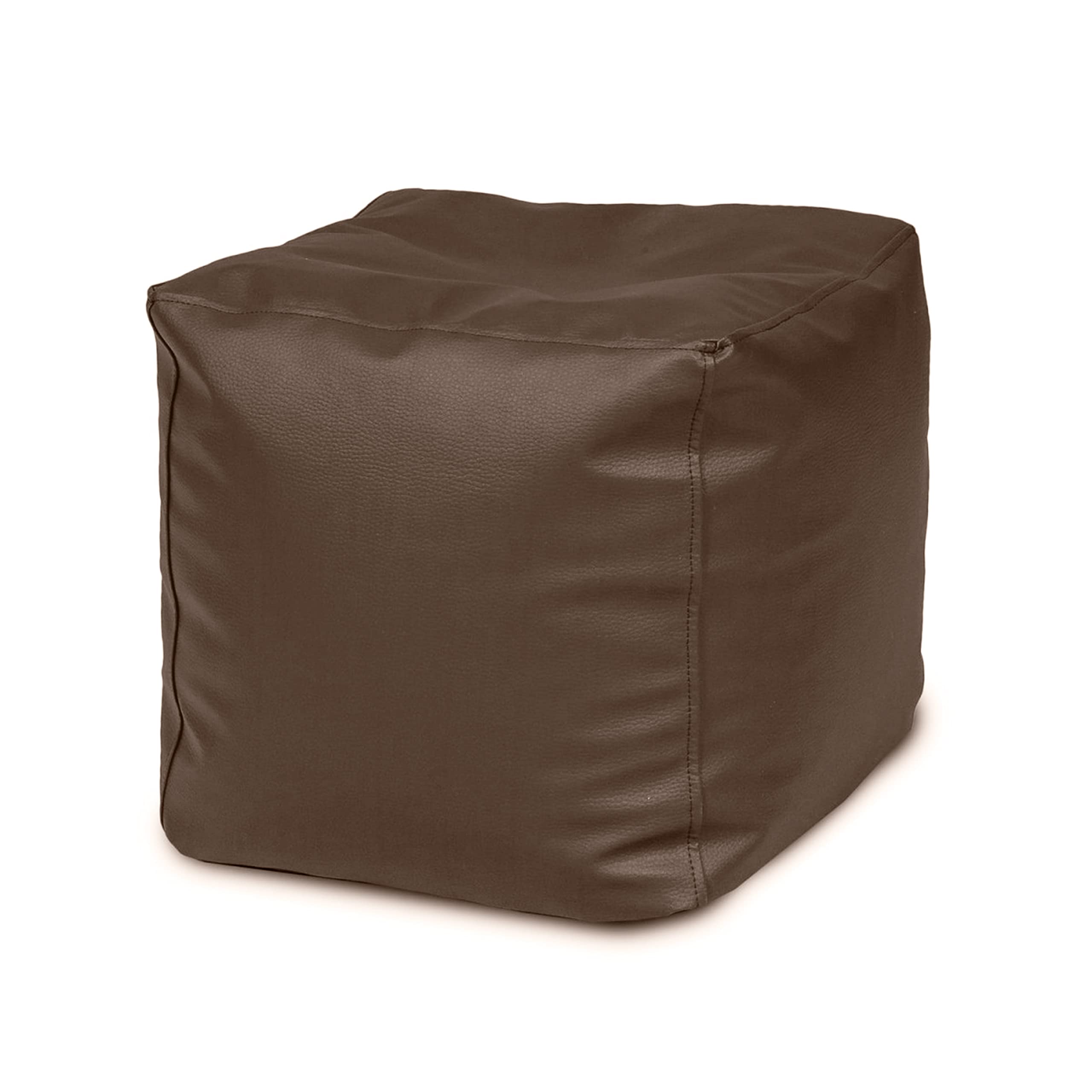 Ecopuf Cube Sitzhocker 50x50x50cm - Bequemer Pouf Mit Polystyrol-Füllung Für Wohnzimmer