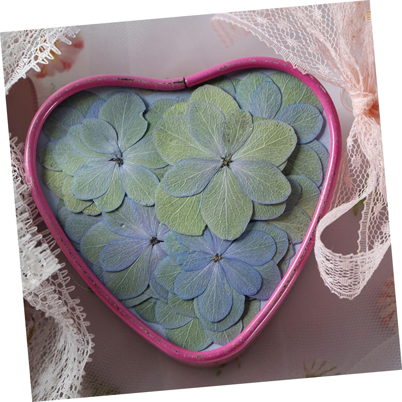 Zerodeko 5 Sätze Gepresste Ausstecher Mit Prägung Prägeausstecher Gefälschte Blumen Getrocknete Blumenarrangements Kleine Trockenblumen Für Harz Blumen Für Harzformen 30 Stück * 5