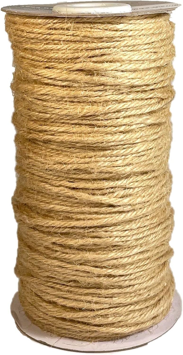 Vaessen Creative Jute Rope Naturel, Natural White, 9x6.9x6.9 cm