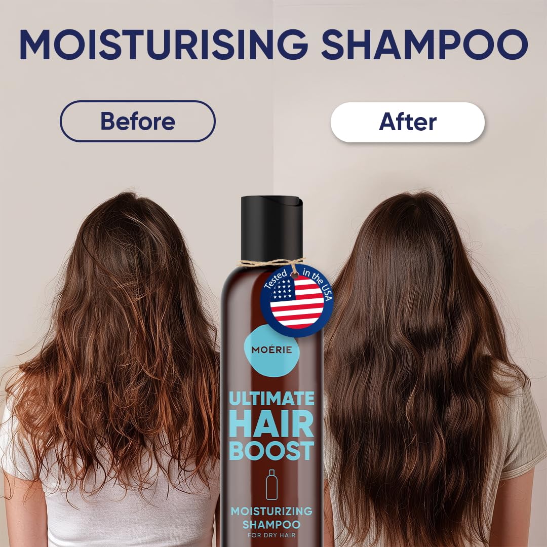 Moerie Ultimate Hair Growth Shampoo, for Longer Thicker, Fuller Hair, Vegan Friendly Volumizing Hair Products - Image 3