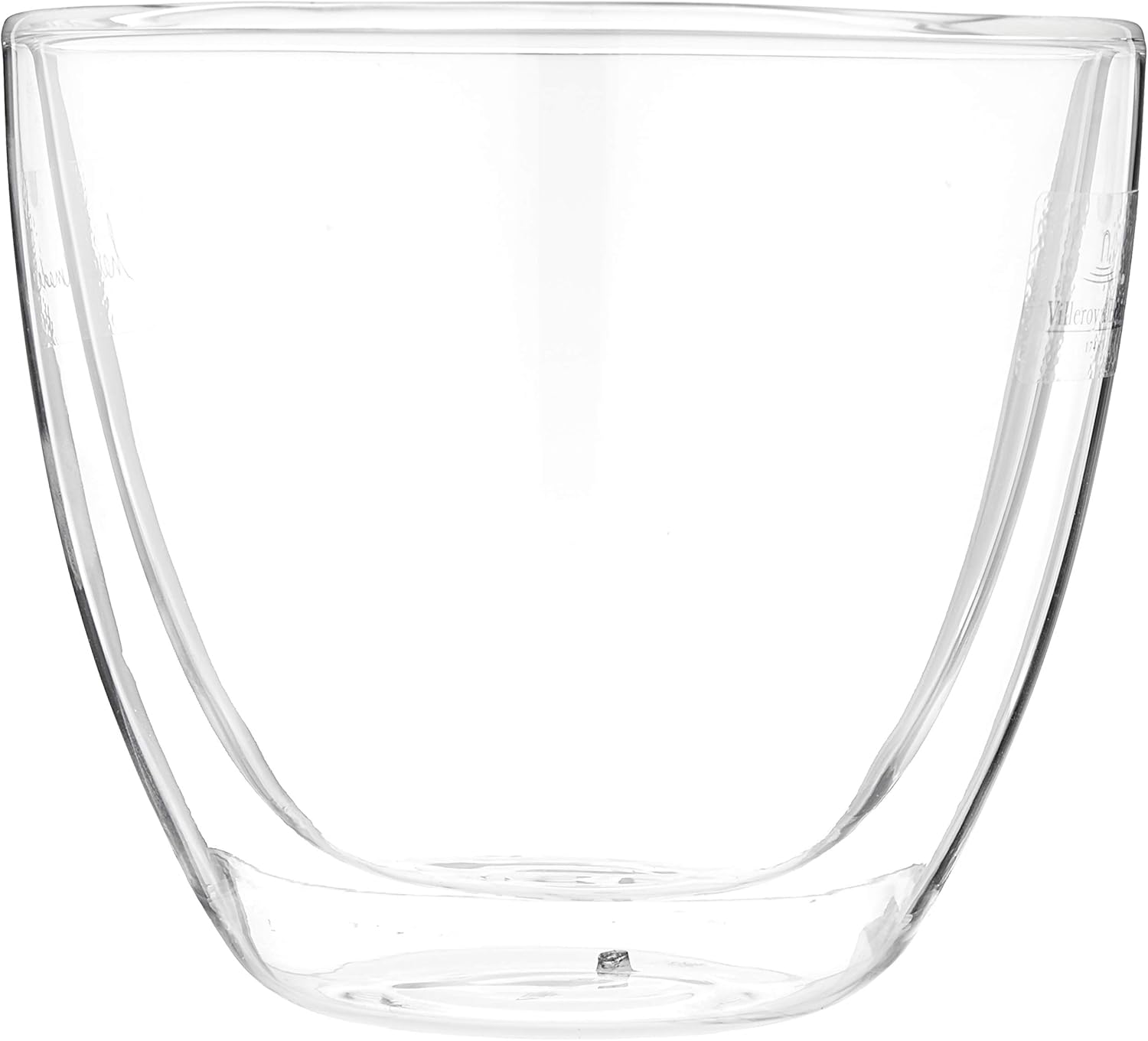Artesano Large Hot Beverage Tumbler Set of 2 by Villeroy & Boch - Lead Free Glass - Insulated Design - Dishwasher and Microwave Safe - 14 Ounce
