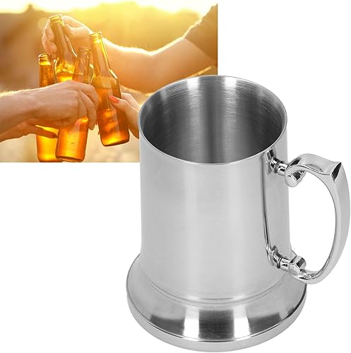 Miniatura 7 de Taza de acero inoxidable, suministros para bar, vasos de copa de hotel, vidrio de cerveza, vaso de cóctel con aleación de aluminio plateado para