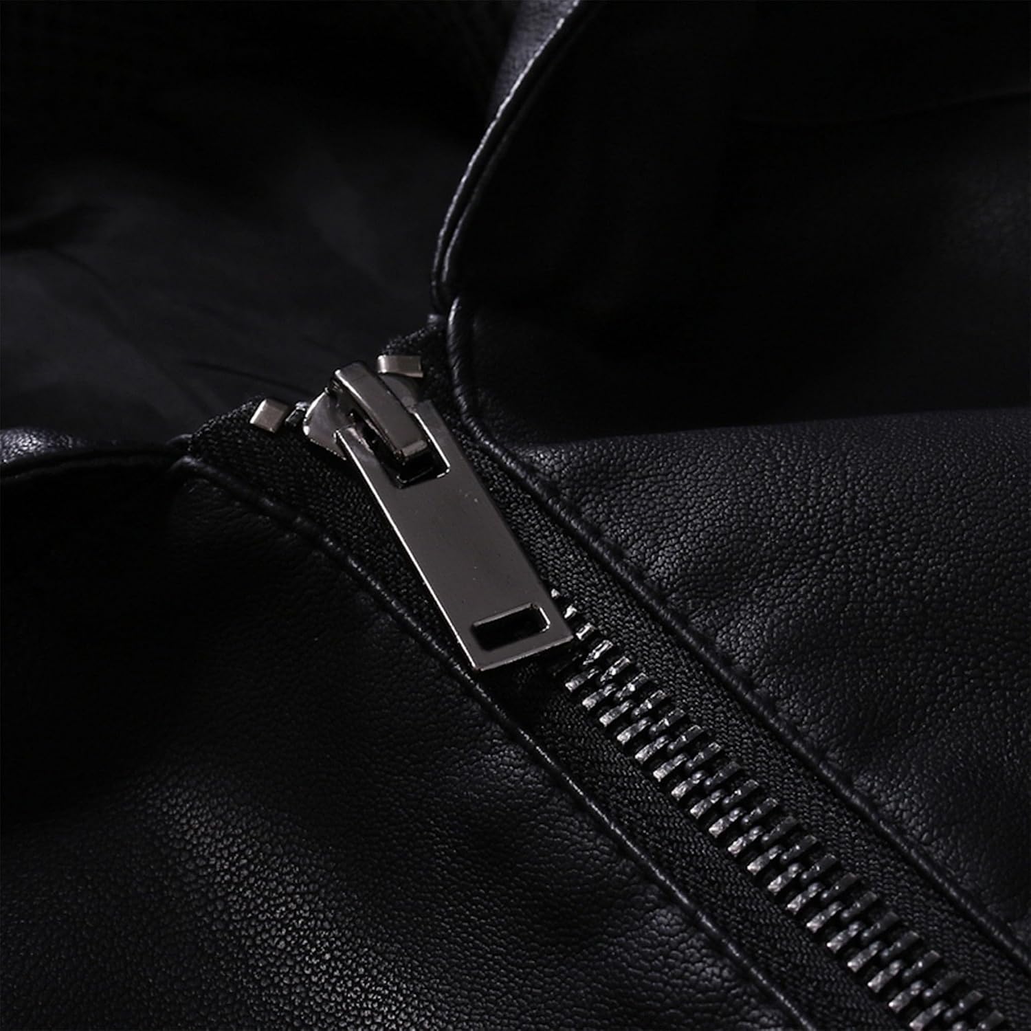 Mens Motorcycle Biker Vintage Coat Moto Fleece Warm Hood Casual Slim Pilot Leather Jacket Genuine
