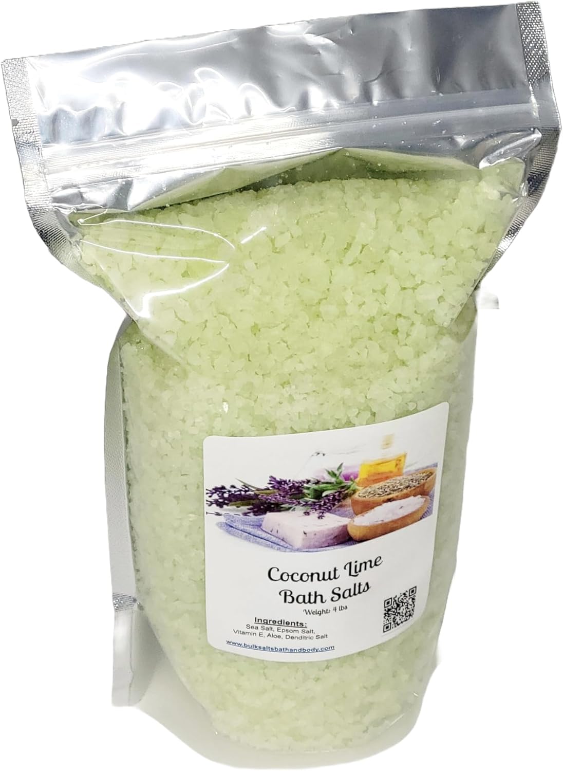 Bath Salts | 20lbs Bag/Box | Coconut Lime Scent