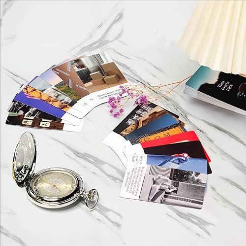 Time Oracle Cards Deck Tarot Tarjetas de Tarot con significados en ellas, Tarjetas Oracle para predecir el tiempo Tarjetas Oracle para principiantes