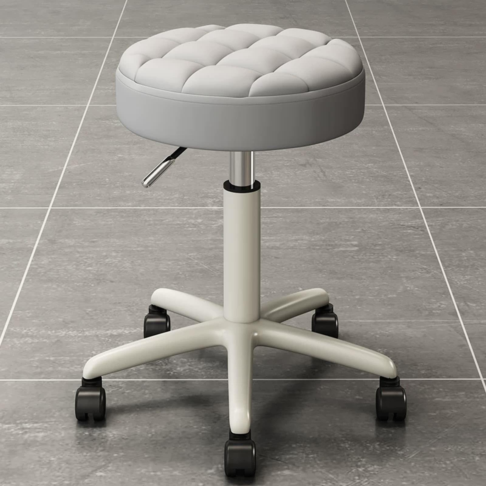 Taboret Roboczy z Regulacją Wysokości z Kółkami Stołek Roboczy Garaż