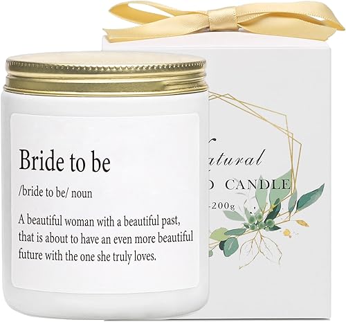 Miniatura 8 de Regalo de novia para ser, regalos de compromiso para parejas, velas de novia para ser, regalos de despedida de soltera, velas perfumadas de vainilla