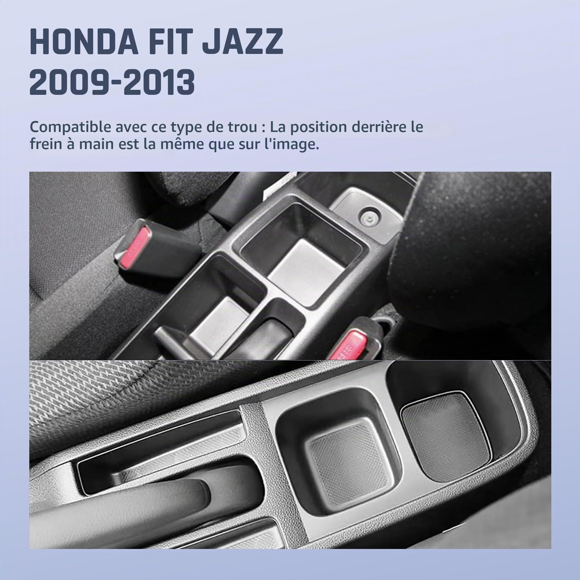 Accoudoir Voiture pour Honda Fit Jazz 2009-2013