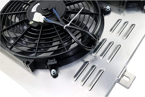 Miniatura 6 de Ventilador eléctrico de aluminio para Ford Ltd II Thunderbird Torino Mongeto Ranchero V8 1972-1979