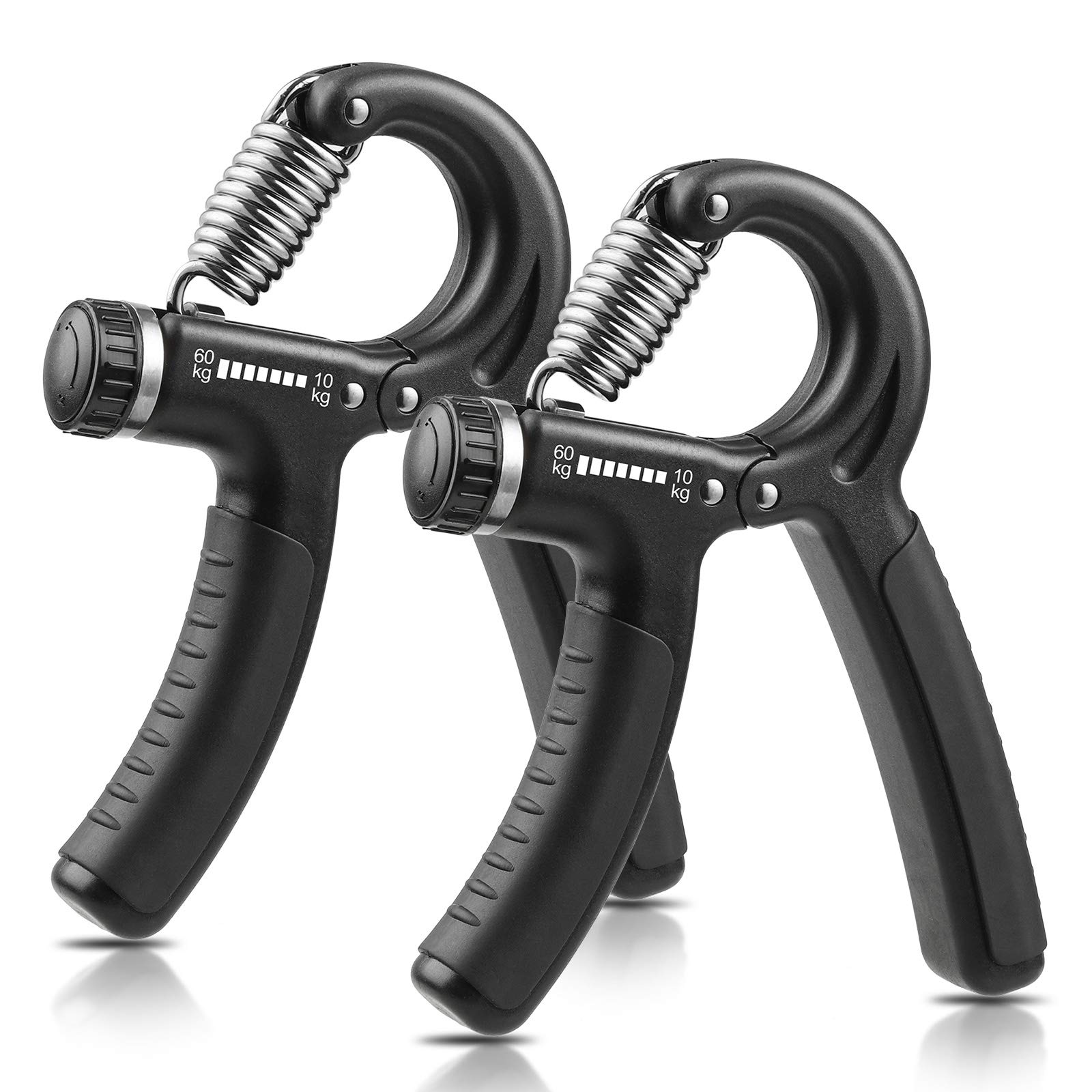 NIYIKOW Hand Grip Strengthener, Grip Strengthener, Forearm Strengthener, Adjustable Resistance 22-132Lbs (10-60kg), Perfect for Musicians AthletesNIYIKOW Hand Grip Strengthener, Grip Streng…