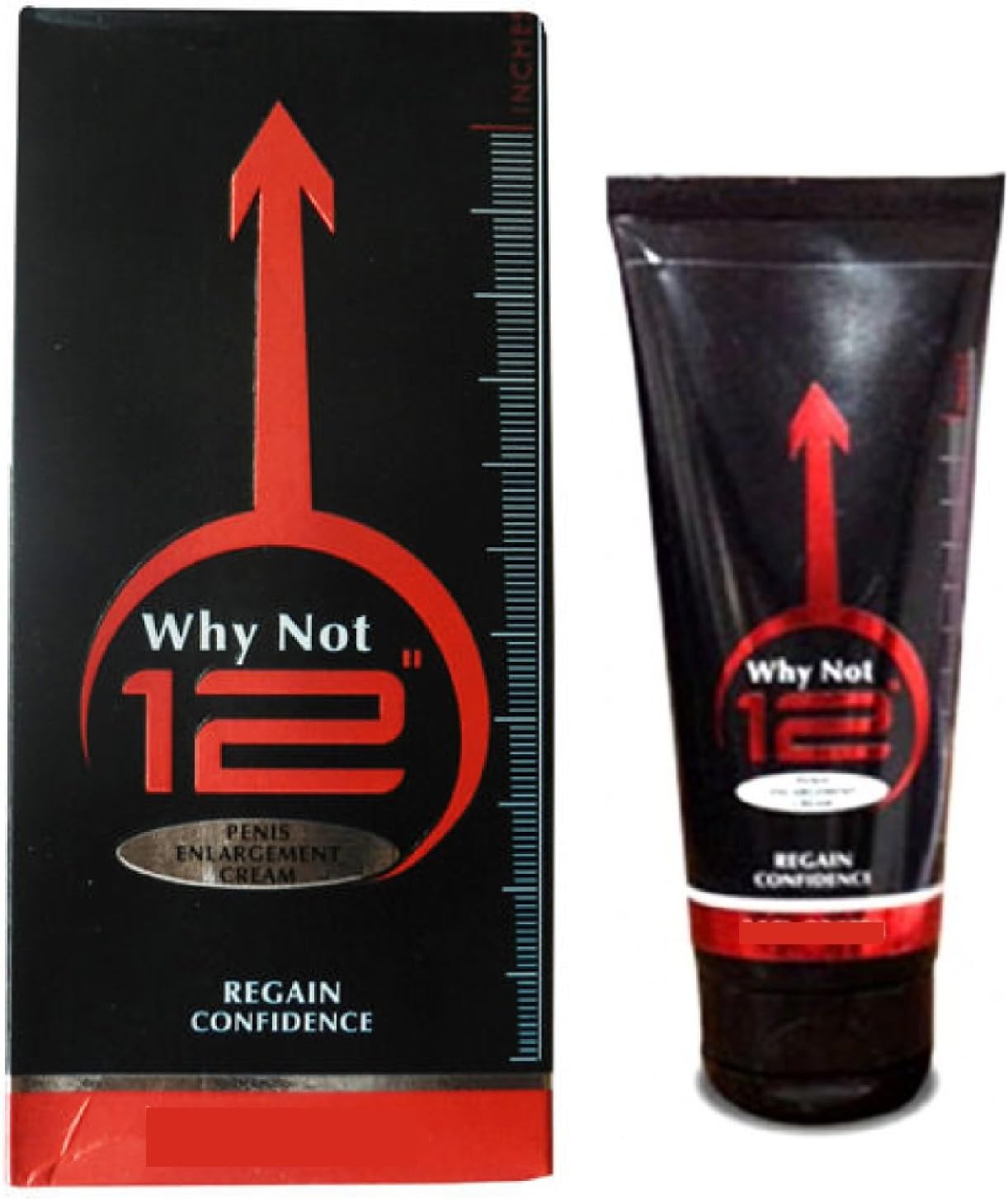 Why Not 12 Inches Intimate Massage Cream 100gm with Free Face Wash @vastzone