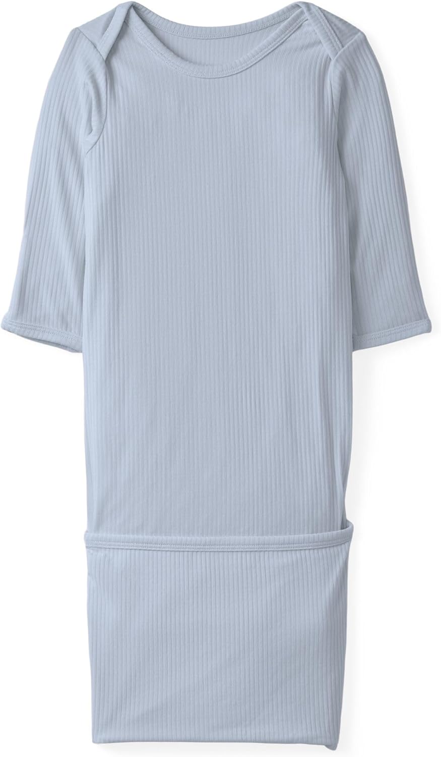 Little Sleepies Newborn Infant Gown, Soft Viscose from Bamboo Baby Gown for Newborn Girls & Boys Baby Clothes, Infant Sleeper