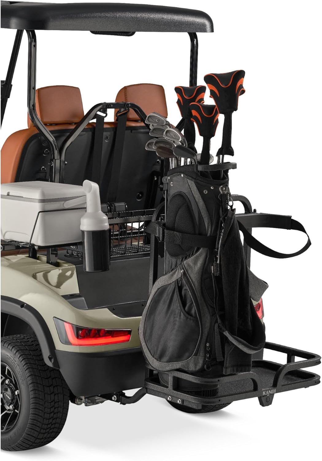 Kandi America Goat 2P Electric Golf Cart with 5,000W Motor, 48V Lithium Battery, Yoke Steering, Advanced Suspension, and Hydraulic Brakes – Eco-Friendly & Powerful for On-Road and Off-Road Adventures