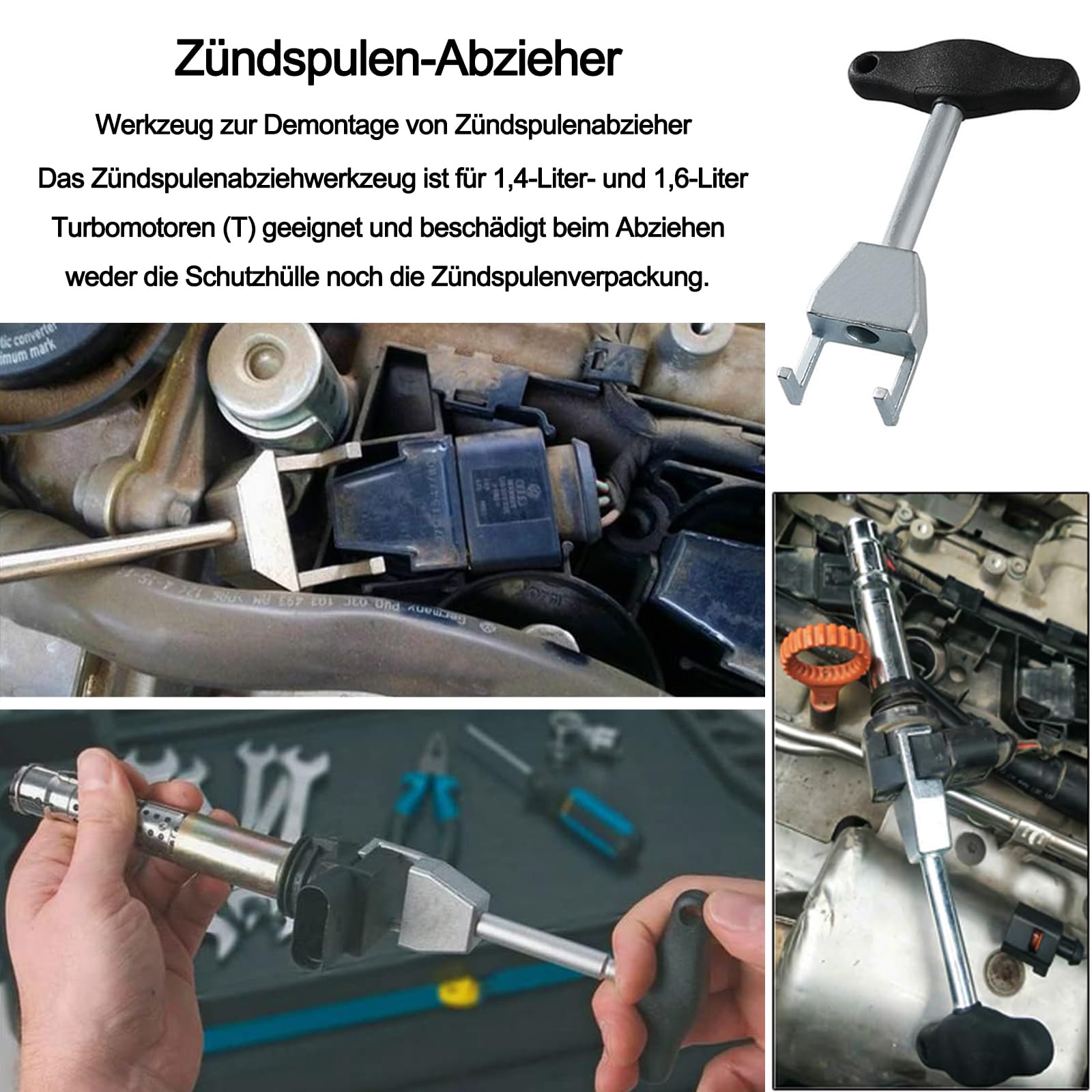 Estrattore per bobina di accensione. Compatibile con motori 1.4/1.6