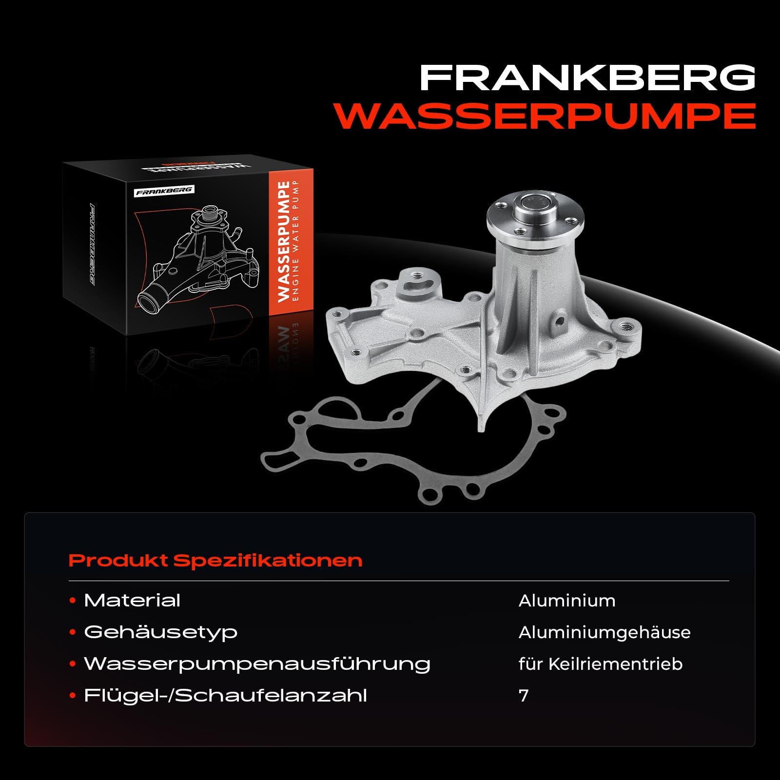 Frankberg Pompe à eau 1740060814