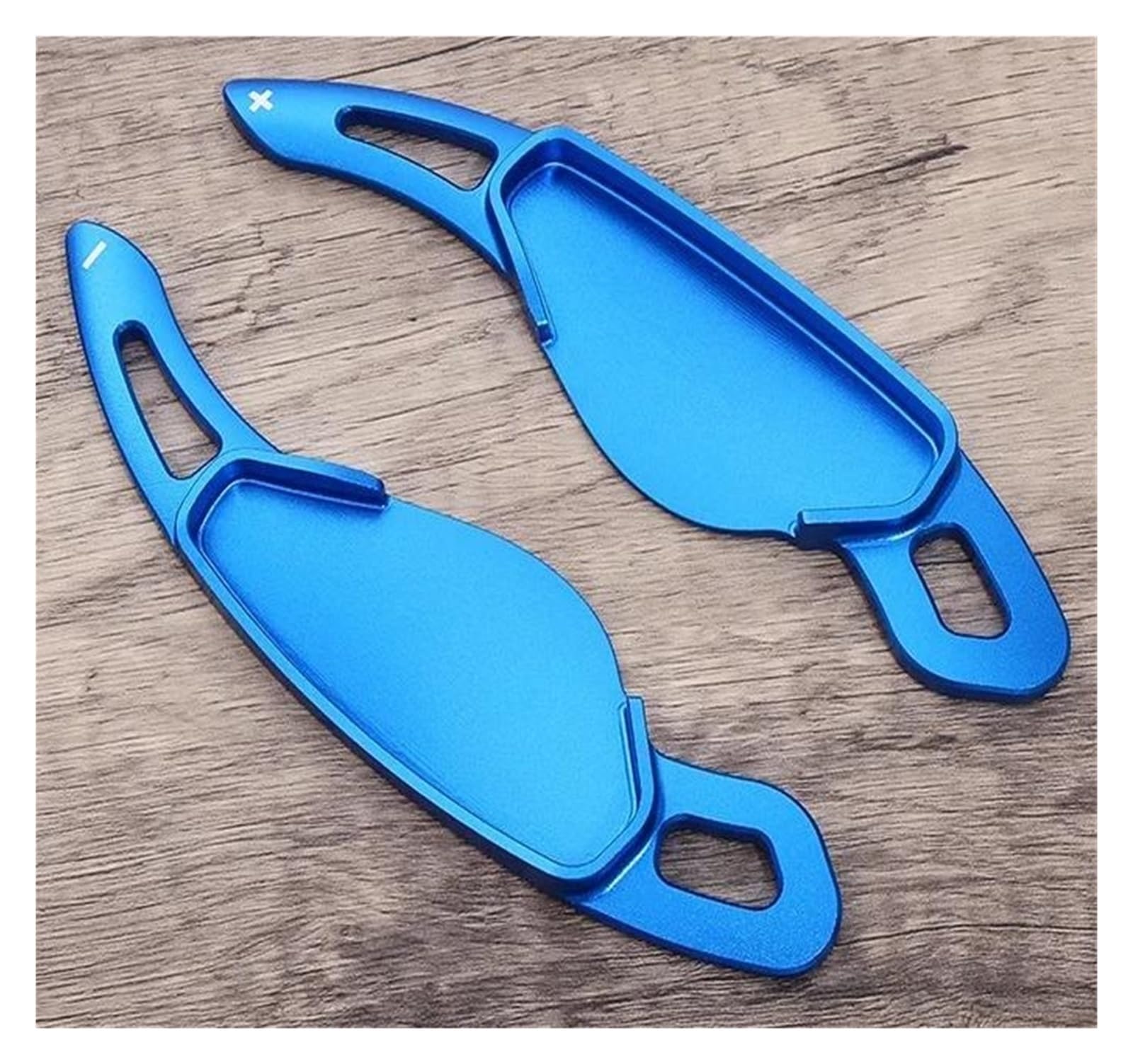 ECKBRJA for Land Range for Rover for Discovery Sport Steering Wheel Paddle Shift Gear Paddle Extension Shifter Car Steering Wheel Shift Paddles(Blue)
