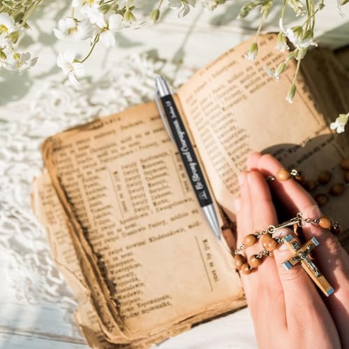 Miniatura 6 de Yeaqee 100 bolígrafos inspiradores de agradecimiento a los empleados, bolígrafos motivacionales de tinta negra, bolígrafos de agradecimiento de