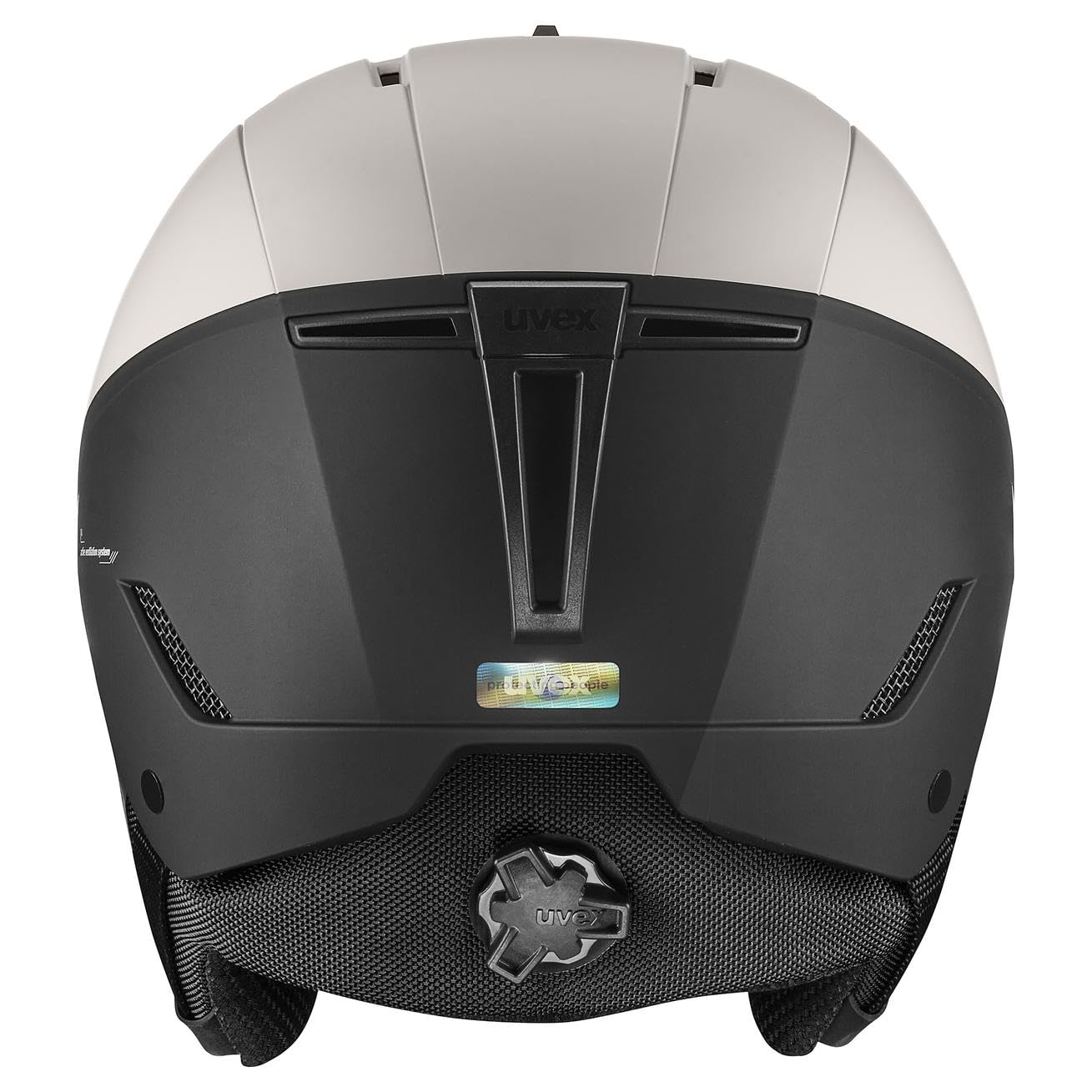 uvex stance, Kask narciarski unisex-dorosły, warm grey-black matt, 54-58 cm