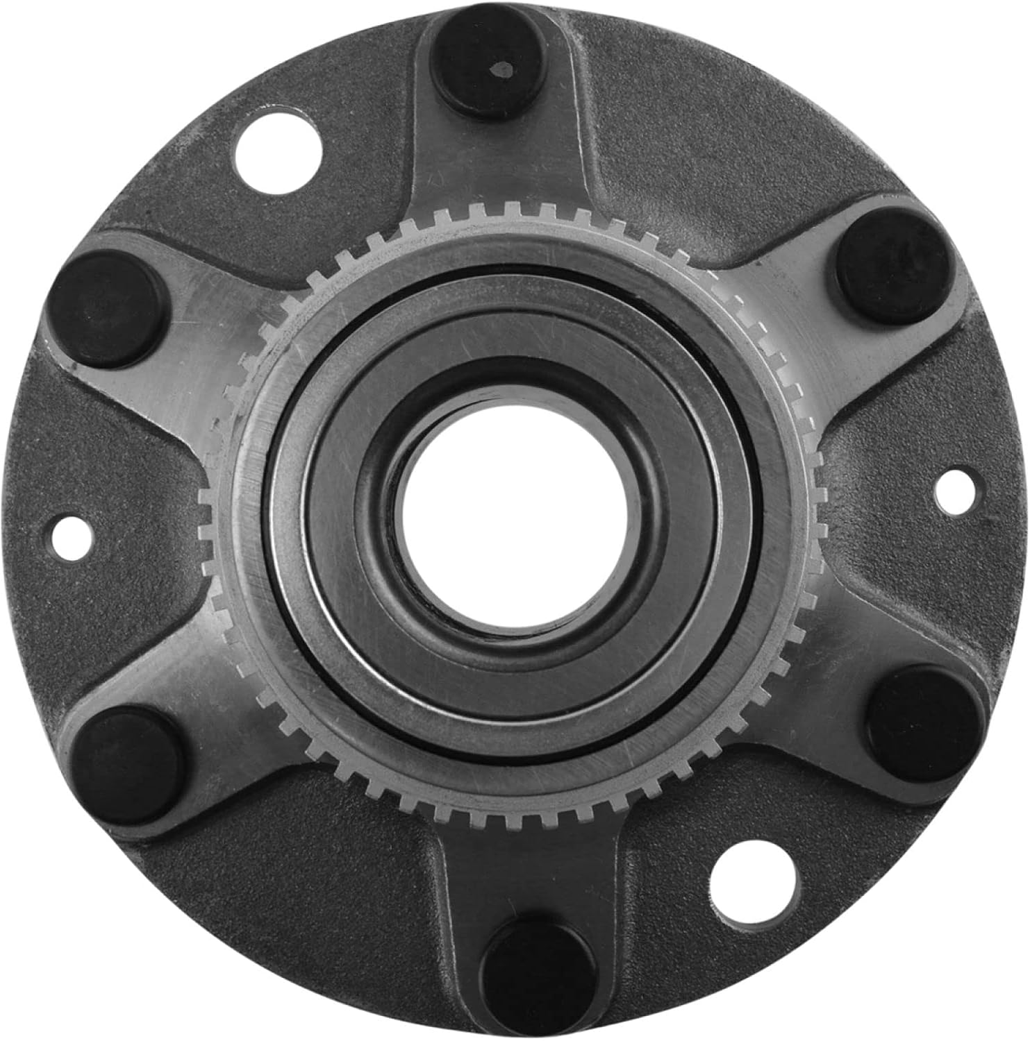TRQ Rear Driver or Passenger Side Wheel Bearing and Hub Assembly Compatible with 2007-2008 Hyundai Entourage 2006-2012 Kia Sedona 2014 Kia Sedona - Image 4