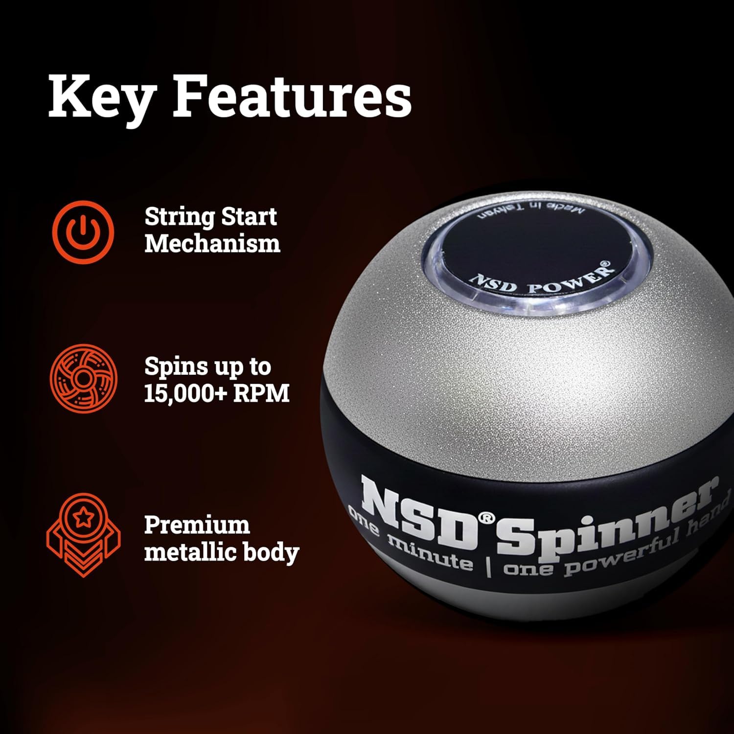 Buy NSD Power Sterling Spinner - Titan Online at Low Prices in