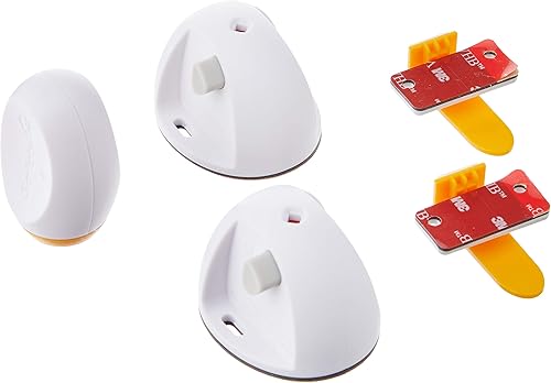 Safety 1st Sistema de bloqueo magnético adhesivo 2 cerraduras y 1 llave