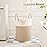 Artfeel Laundry Basket,Woven Cotton Rope Laundry Hamper,60L for Decor Storage of Dirty Clothes,Toys and Blankets in Bathroom,Baby Room and Living Room