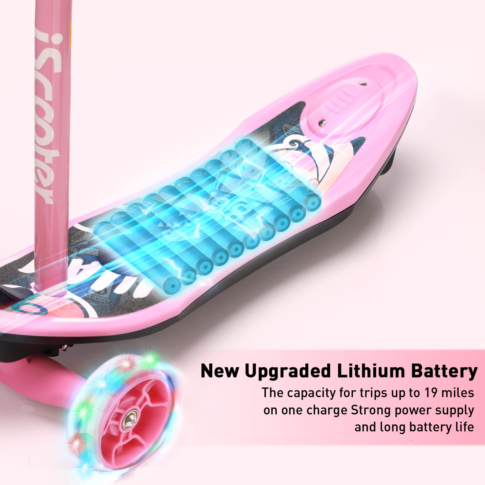 Buy Kids Electric Scooter, 3Wheel Electric Scooter Kids for Ages 312