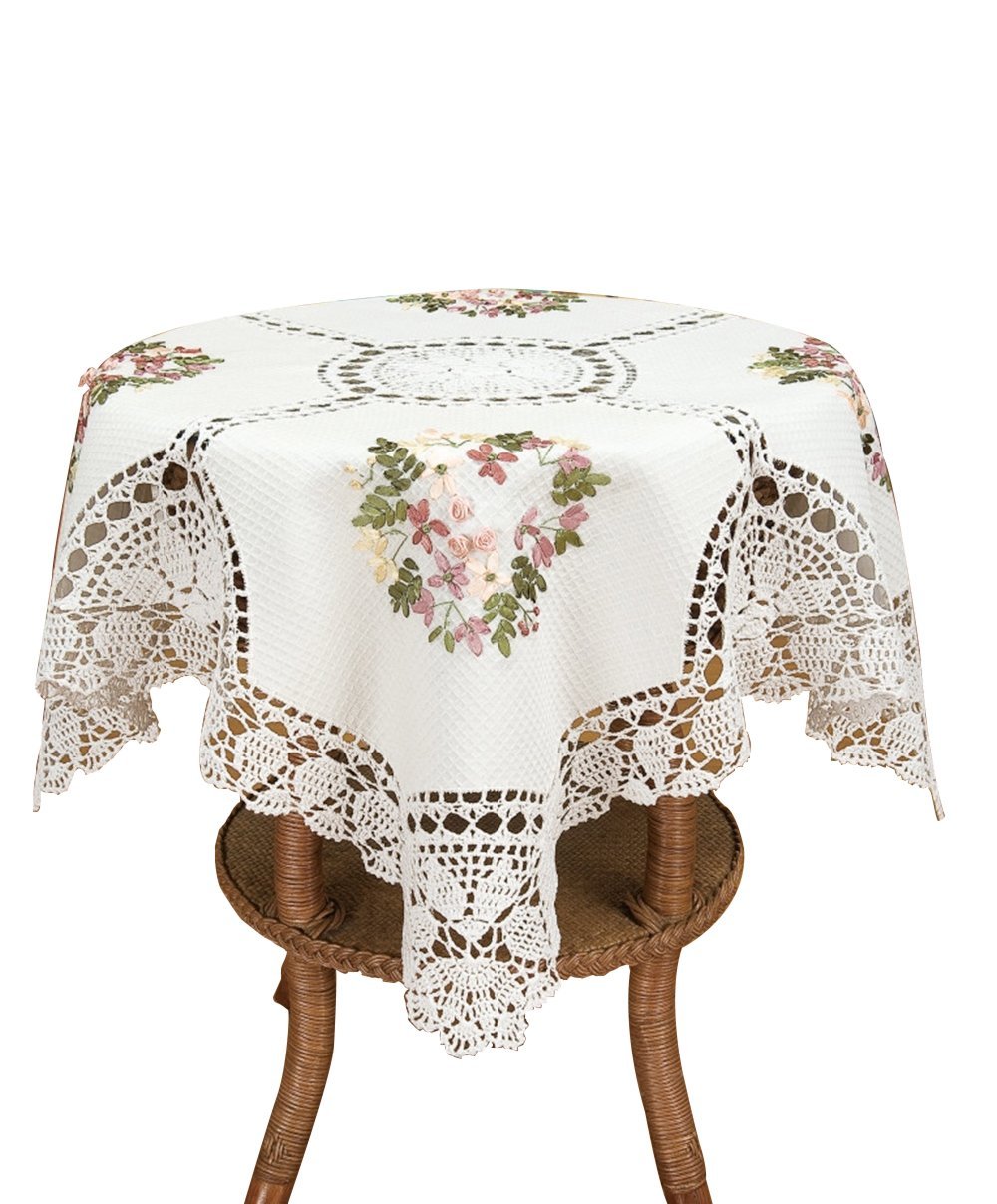 Square Crochet Tablecloth Crochet For Beginners