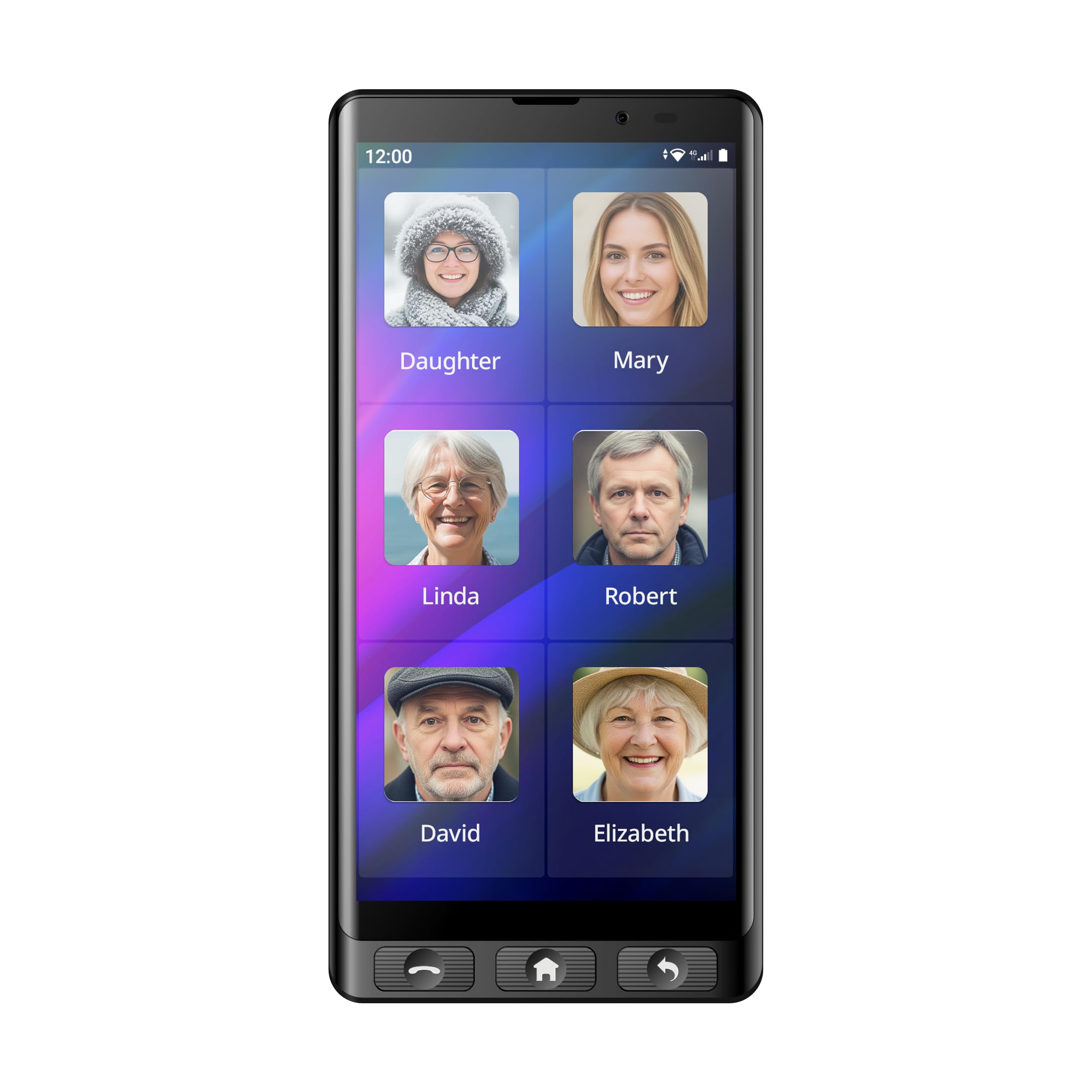 Maxcom MS601 Smartphone for Seniors - Versione UK
