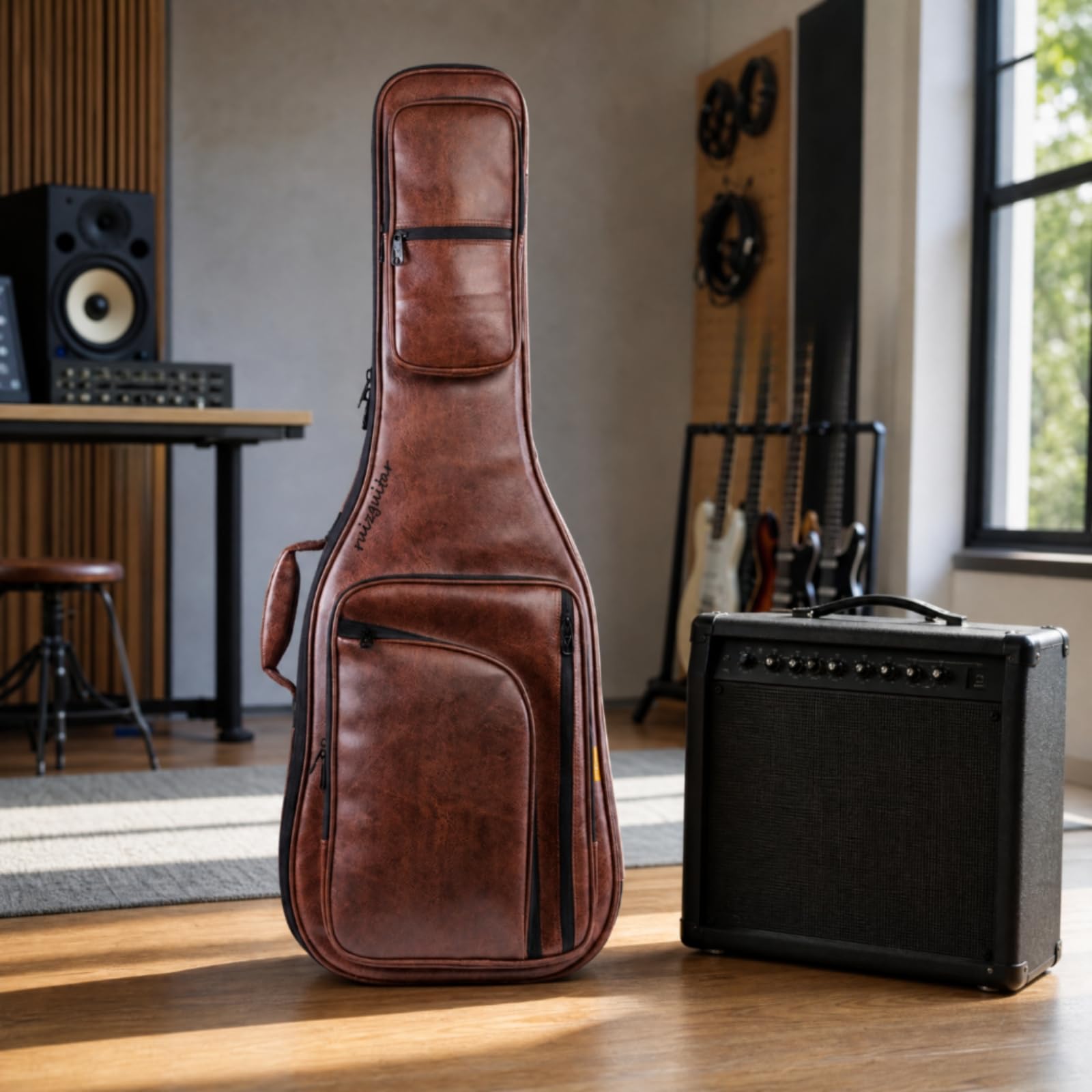 Gig Bag con Regolabili Imbottito Imbottita per Musicisti, Viaggi, Archiviazione