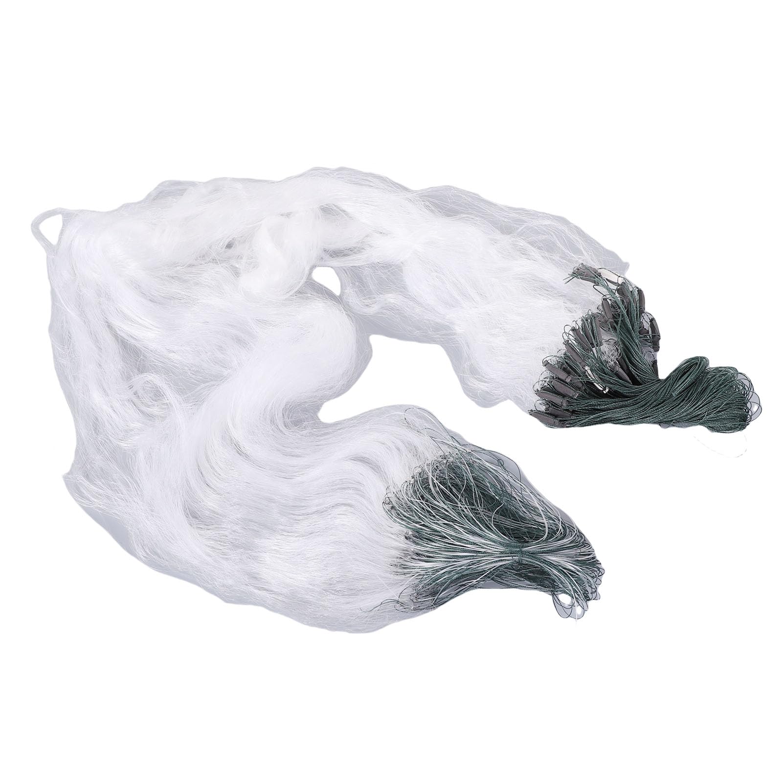 Sorandy Fishing Net 3 Layers Heavy 50m Length with Float for Bait Fishing Accessories