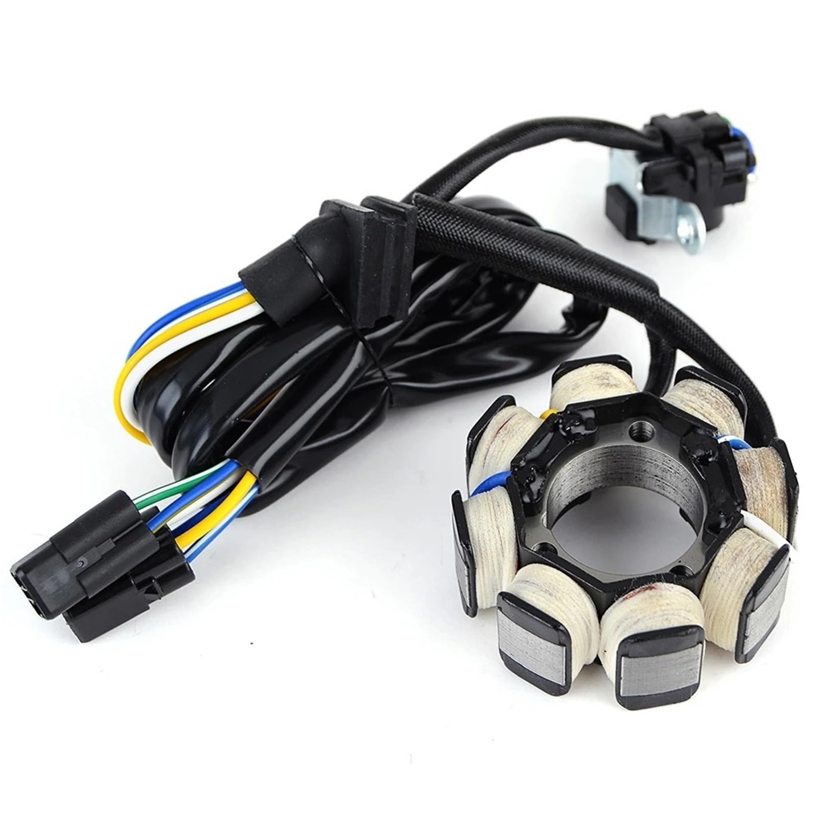 Stonaj motocykla‌ Regulator prostownika cewki stojana pasuje do Honda CRF250X CRF 250X 2004 2005 2006 2007 2008 2009 2012 2013 2015 2016 2017 Stonaj generatory‌(Style 2)
