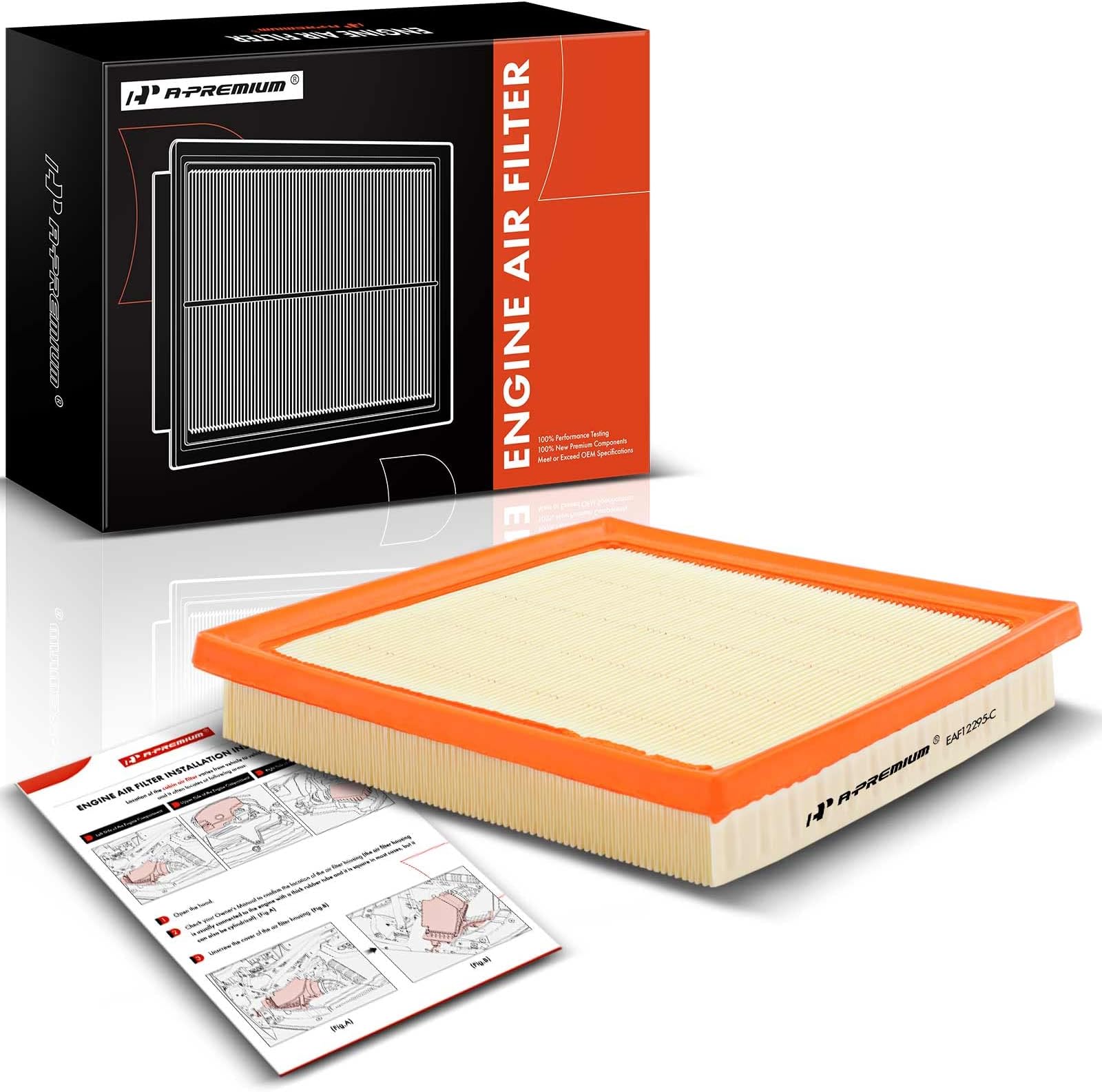 APremium Engine Air Filter Compatible with Subaru Ascent, Crosstrek